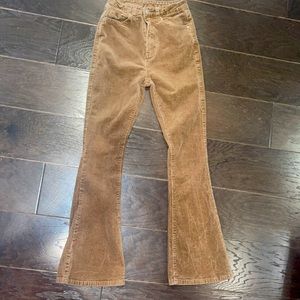 SHEIN Corduroy Brown Pants